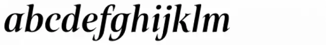Belda Cond Demi Italic