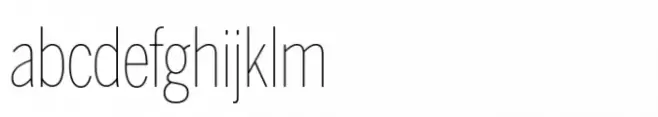 Benton Sans Std Compressed Thin