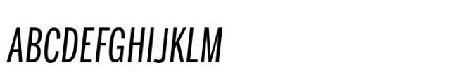 Benton Sans Std Extra Compressed Book Italic SC