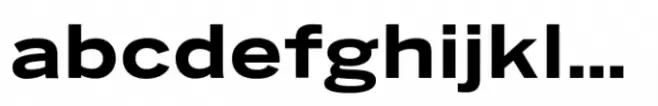 Benton Sans Std Wide Bold