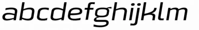 Beriot Regular Expanded Italic
