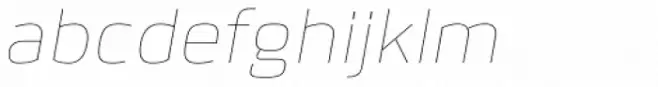 Bitner Ultra Light Italic