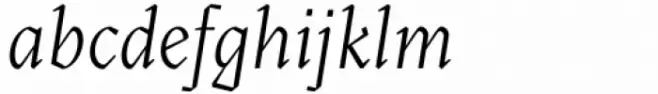 Blizka Light Italic