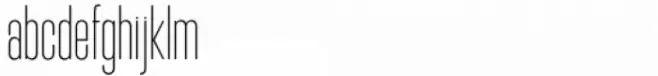 Blue Creek Rounded Thin Extra Condensed