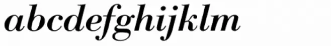 Bodoni Classico Bold Italic