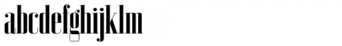 Bodoni Z37 L Compressed Bold
