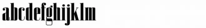 Bodoni Z37 S Compressed Heavy
