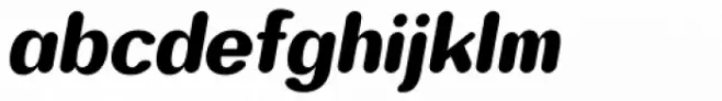 Bodrum Soft 19 Black Italic