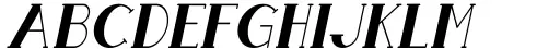 Boldatin Bold Slanted Condensed