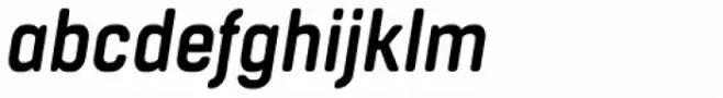Boxed Round Semibold Italic