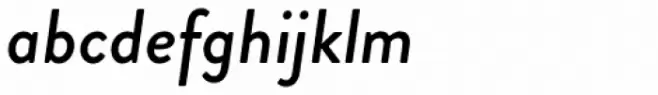 Brandon Grotesque Medium Italic