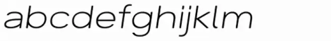 Breul Grotesk B Thin Italic