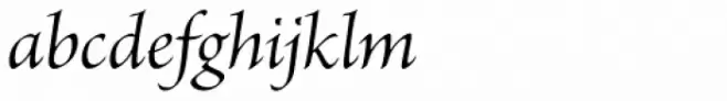 Brioso Pro SubHead Italic