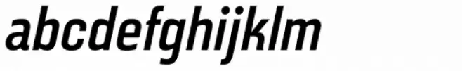 Broadside Demi Bold Condensed Italic