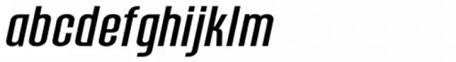 Brougham Condensed Italic