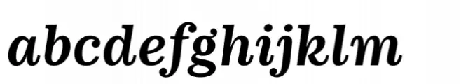 Buena Semi-Bold Italic