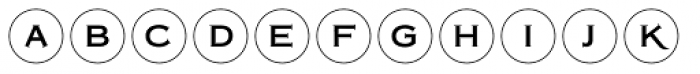 Bullet Numbers Copperplate Pos