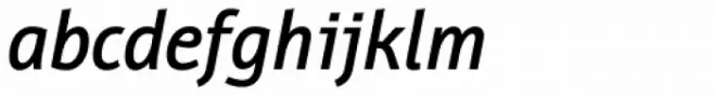 Bunaero Pro Semi Bold Italic