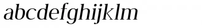 Burdigala X Serif Medium Italic