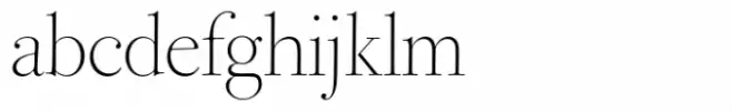 CAL Bodoni Ferrara Display Extra Light