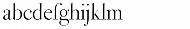 CAL Bodoni Ferrara Display Quasi Light