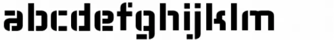 Caldense Stencil Demi Bold