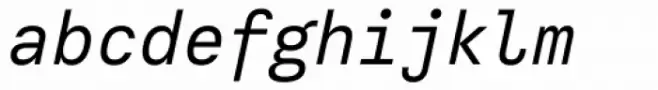 Calling Code Italic