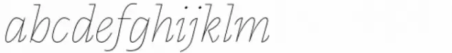 Calvino Grande Monoline Italic
