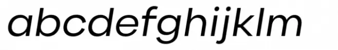 Canava Grotesk Regular Italic