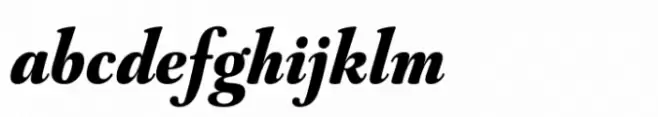 Capricho Black Italic