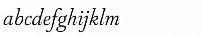 Capricho Light Italic