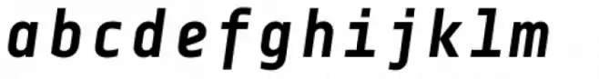 Centima Mono Bold Italic