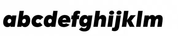 Century Gothic Paneuropean Black Italic