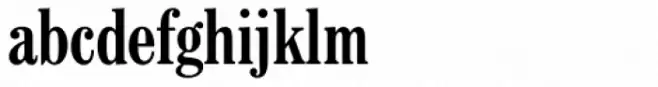 Century Schoolbook Bold Condensed