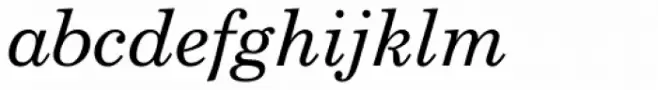 Century Schoolbook DT Italic