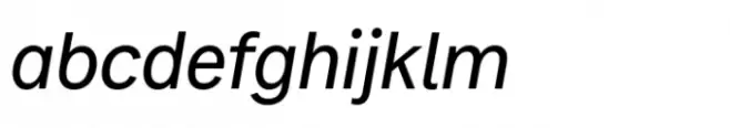 CF Arche Grotesk Regular Italic