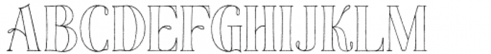 Chalky Letters Label Outline