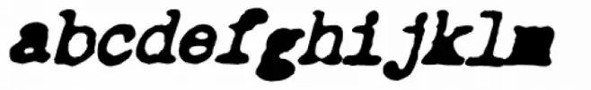Chandler 42 Noir Italic
