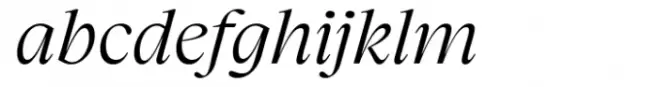 Charlea Light Italic