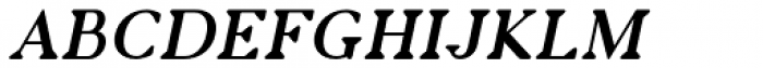 Charmini Semi Light Italic Alt