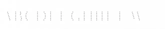 Chester Font Layer Inline dot