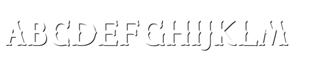 Chester Font Layer Shadow outline