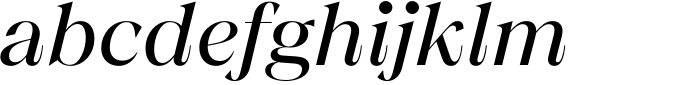 Chiaroscura Regular Italic