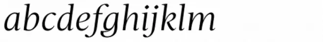 Christel Display Light Italic