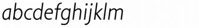 Cinio Light Italic