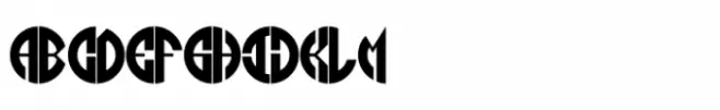 Circle Two Letter Bold Two Letter