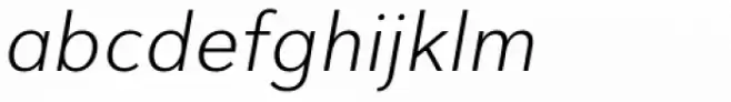 City Boys Light Italic