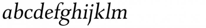 Combi Serif Book Oblique