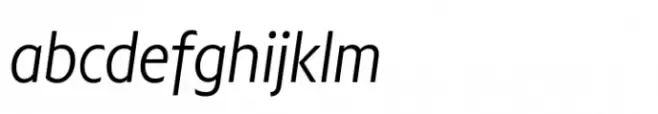 Compasso Light Italic Condensed