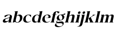 Conso Serif Semi Bold Italic